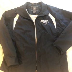 Penn state navy boys large windbreaker
